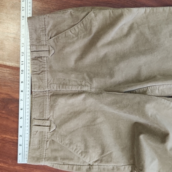 Dockers Pants Womens Size 8 Short Stretch Corduroy Tan New - Picture 4 of 8